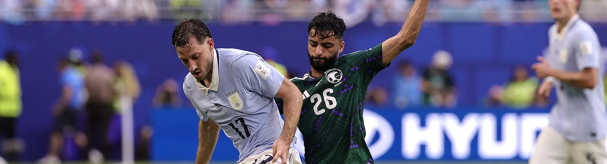 Campeonato do Mundo (Jornada 1): Arábia Saudita x Uruguai