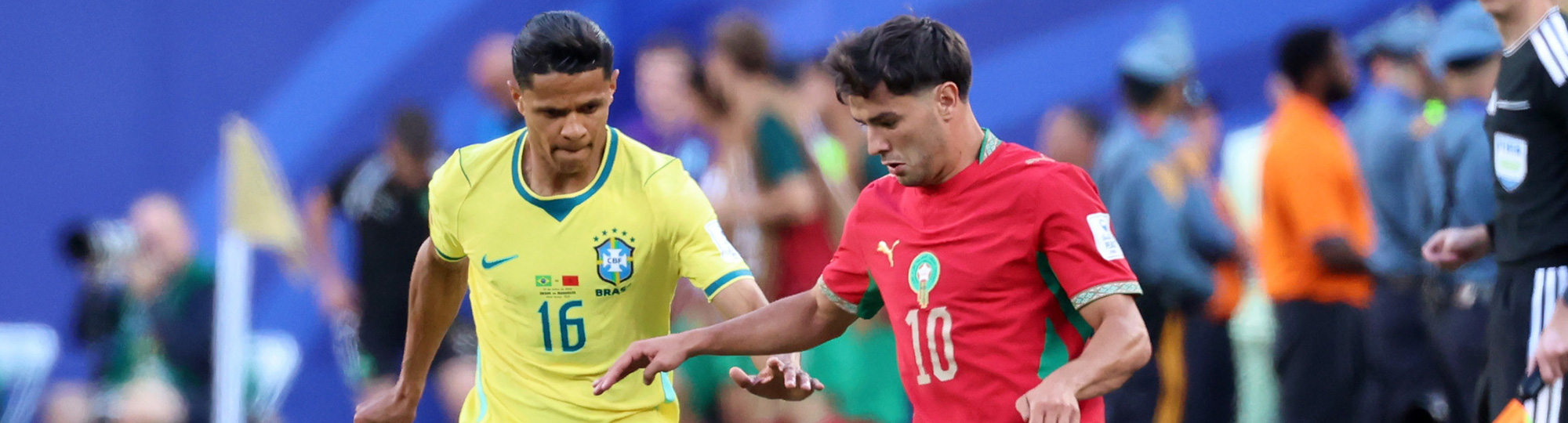 Campeonato do Mundo (Jornada 1): Brasil x Marrocos