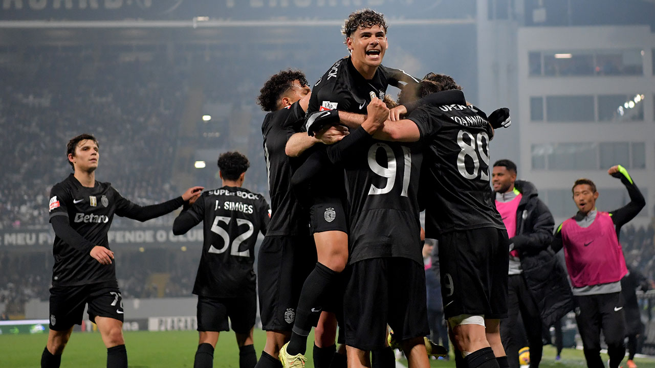 Liga Betclic: Sporting vence em Guimarães por 4-1