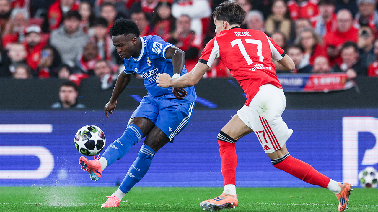 Liga dos Campeões: Real Madrid vence na Luz na primeira mão do play-off