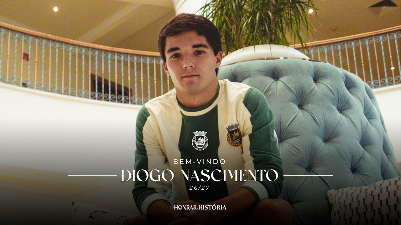 Rio Ave: Diogo Nascimento é reforço por empréstimo do Olympiakos