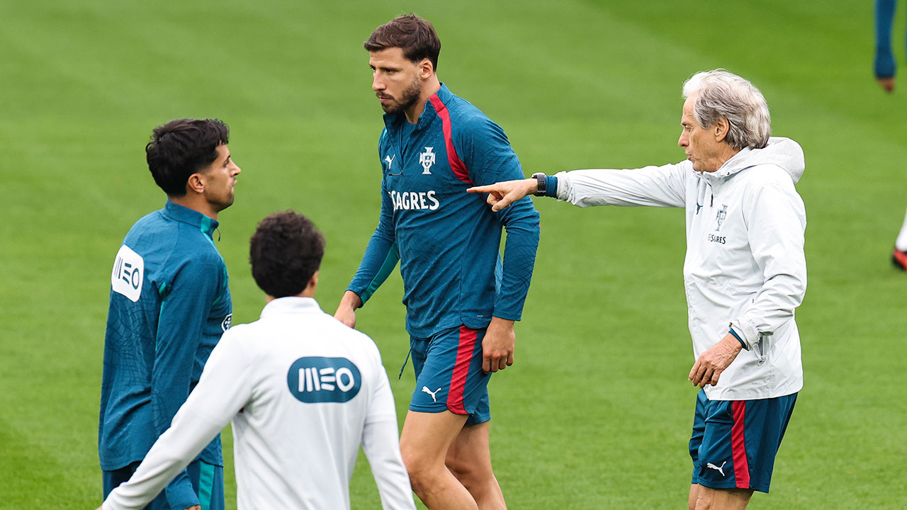 Liga das Nações: Treino com três ausências de peso