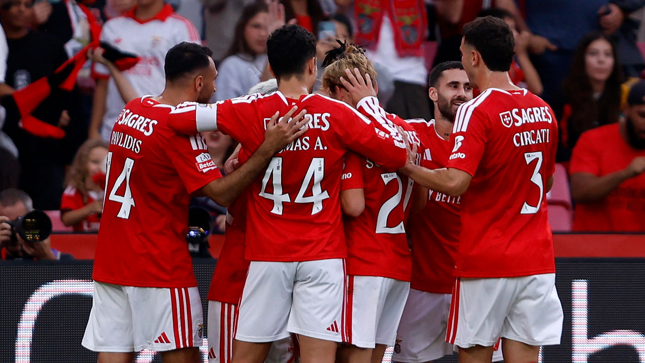 Liga Betclic: Benfica regressa aos triunfos frente ao Vitória SC