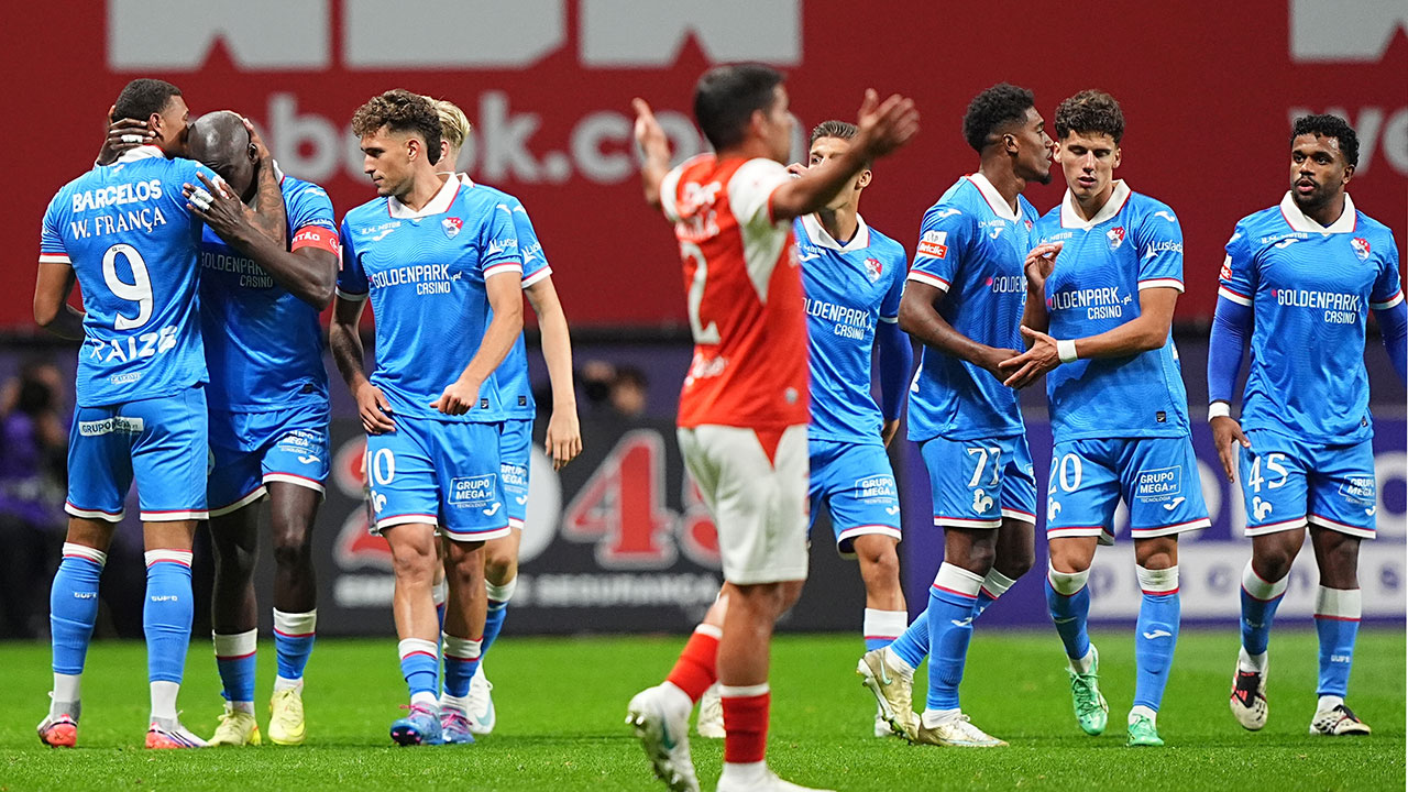 Liga Betclic: Gil Vicente vence em Braga em jogo da 2.ª jornada